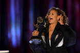 Debbie Allen accepts an award at the 2021 Creative Arts Emmys.