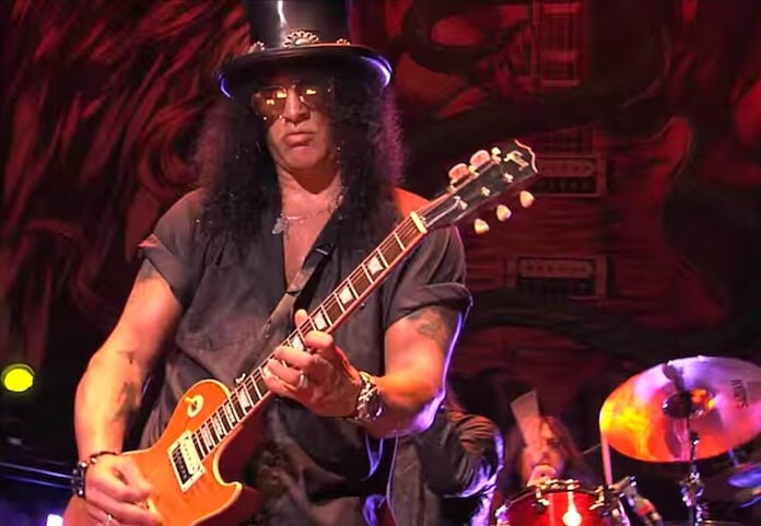 Slash em show na Austrália