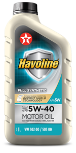 Havoline Sintético SN SAE 5W-40