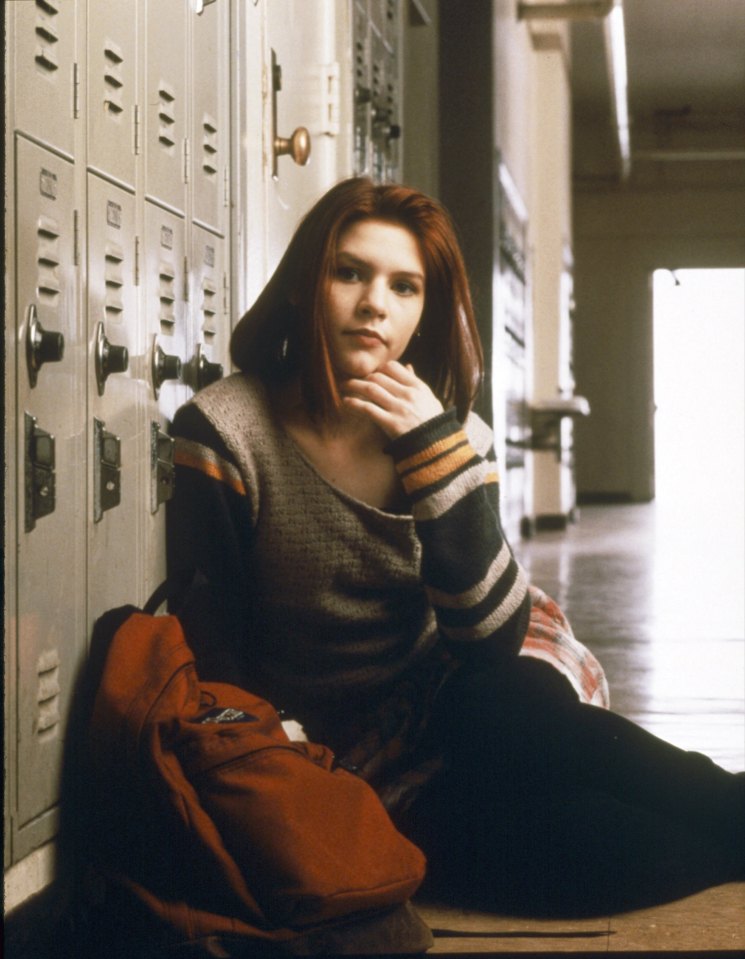 Claire Danes as Angela Chase in My So-Called Life