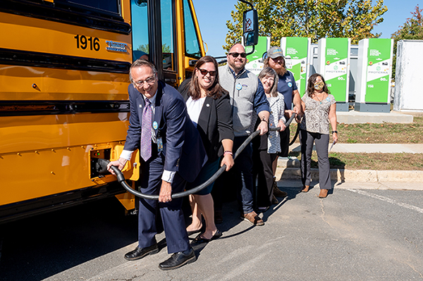 FCPS awarded $16 million grant for electric school buses