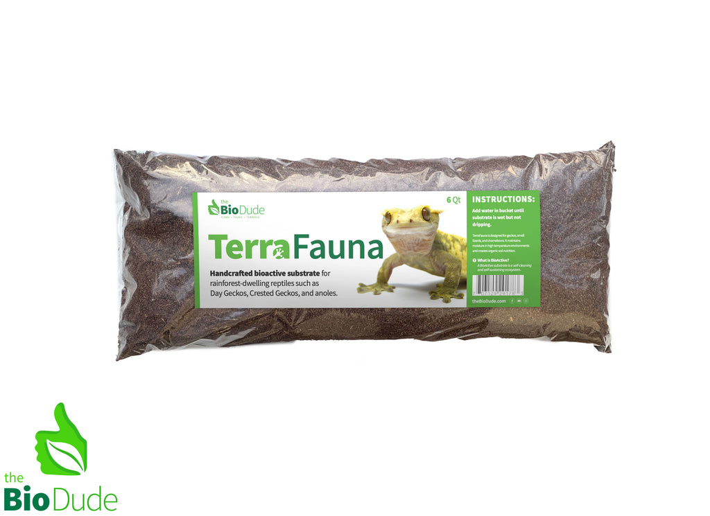 Terra Fauna bioactive substrate 6 qt bag