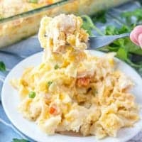 Easy Chicken Noodle Casserole