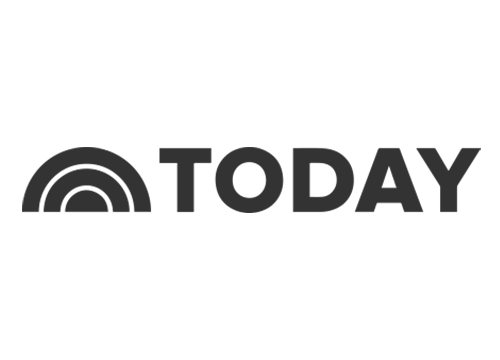 Today show logo in black text