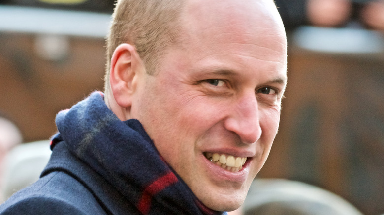 Prince William attending an event