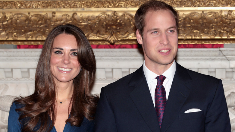 Kate Middleton and Prince William smiling