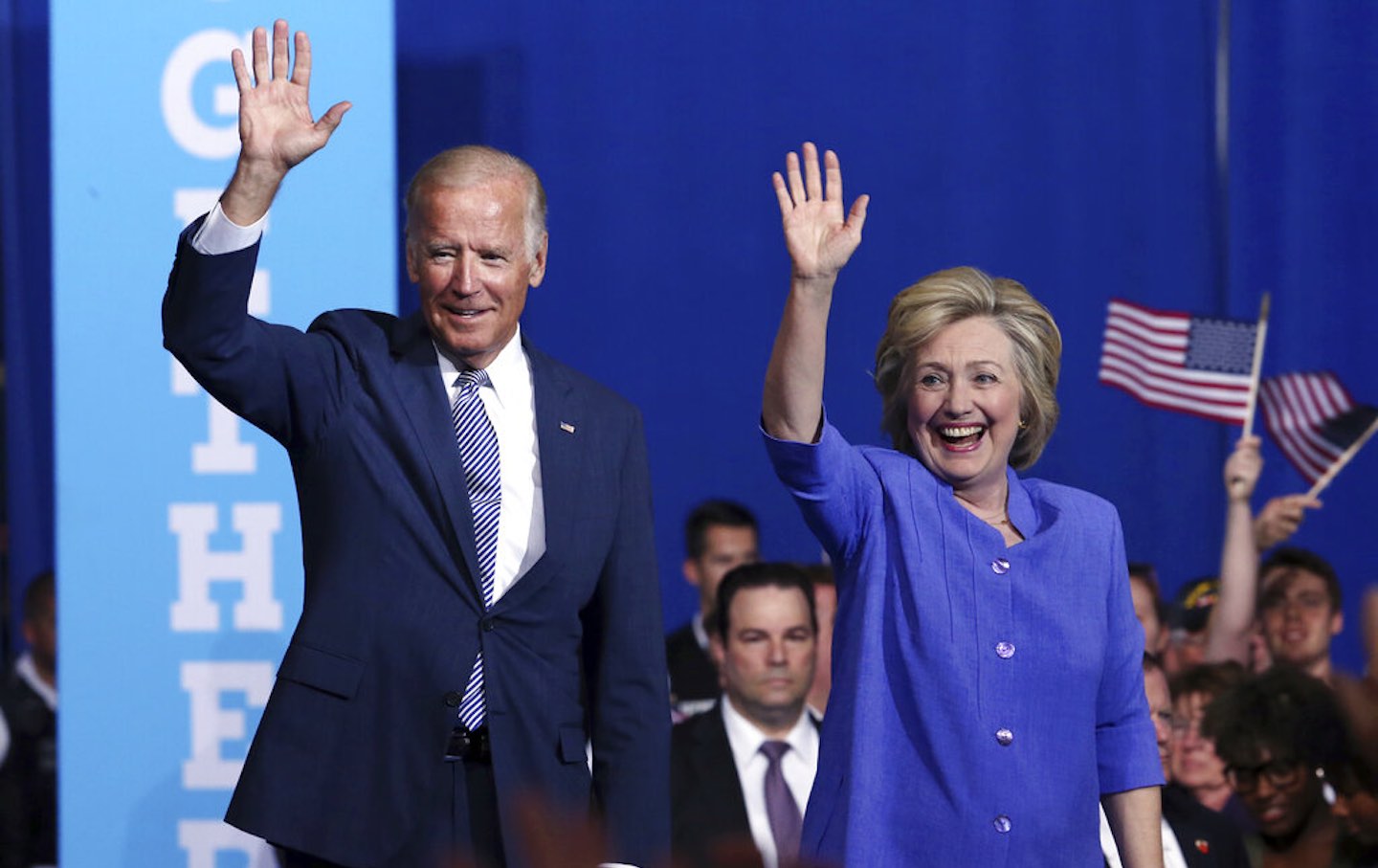 Hillary Clinton, Joe Biden