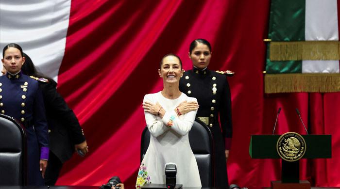 Sheinbaum sworn in as Mexico’s first woman president