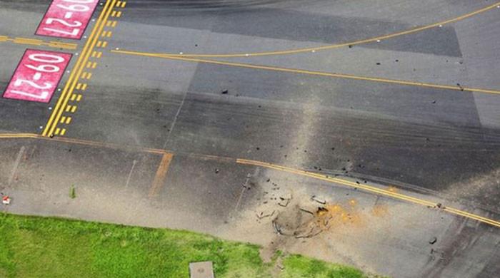 Unexploded US bomb caused minor blast at Japan airport