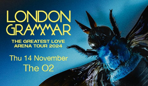 Artwork for London Grammar's show at The O2