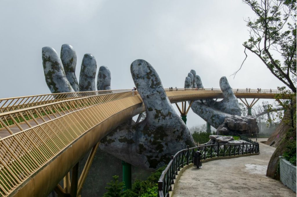 The Golden Bridge at Ba Na Hills, Da Nang