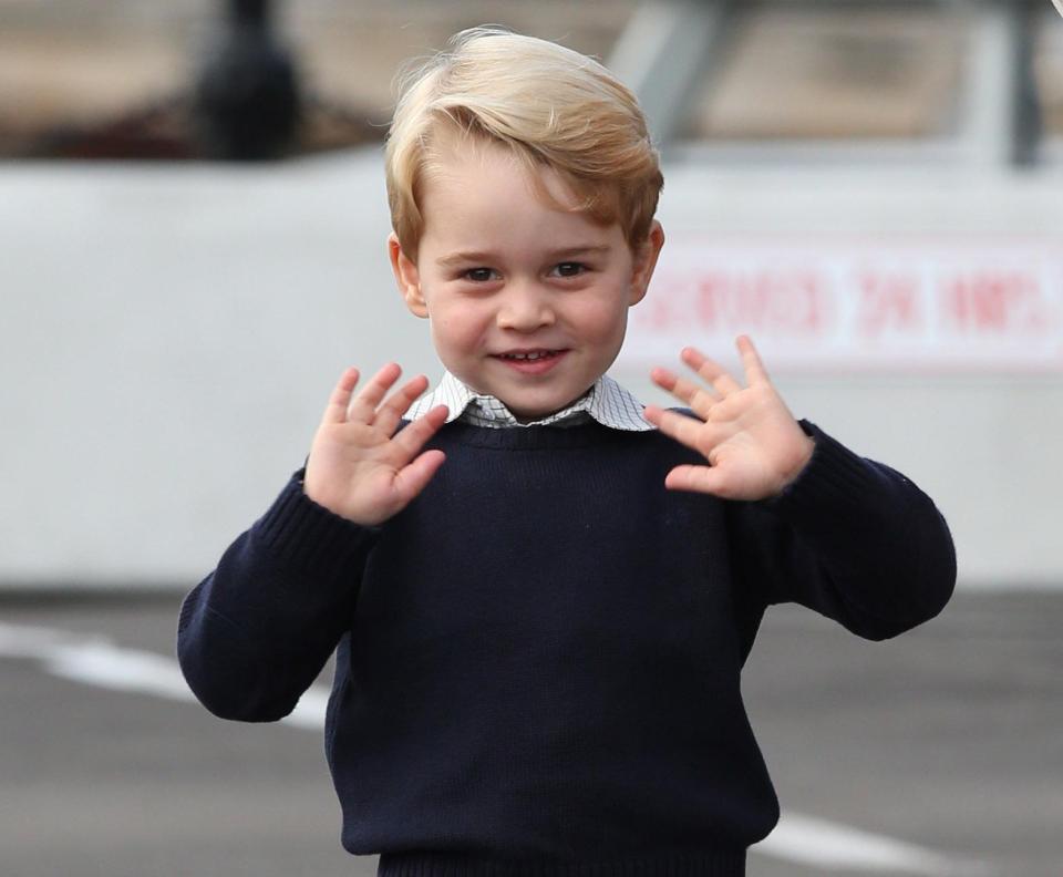  Prince George attends £20,000-a-year private school Thomas's in Battersea