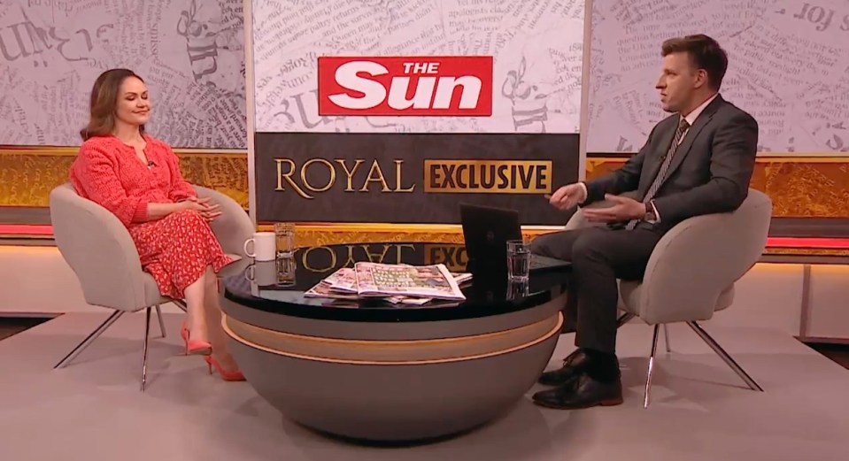 Emily chatted to The Sun's royal editor Matt Wilkinson