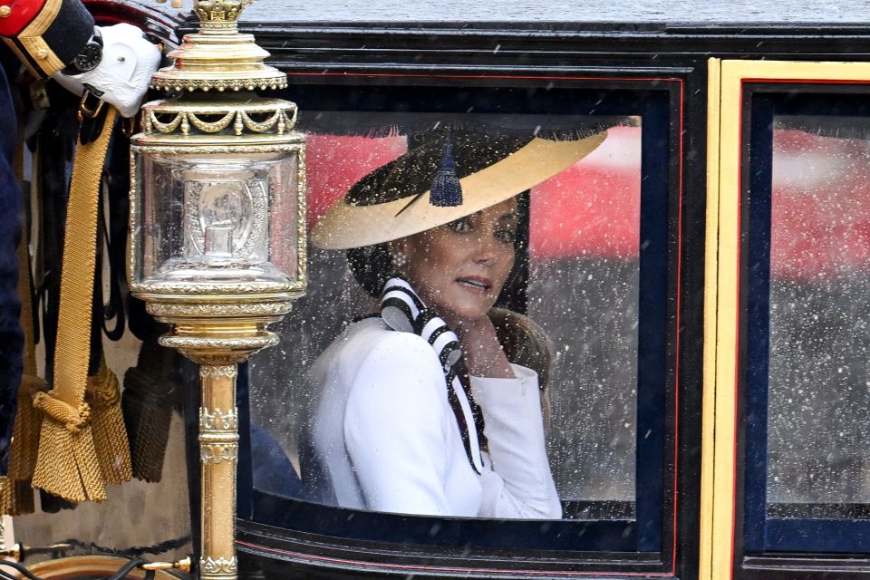 Princess Kate made her first royal engagement at the Trooping of the Colour