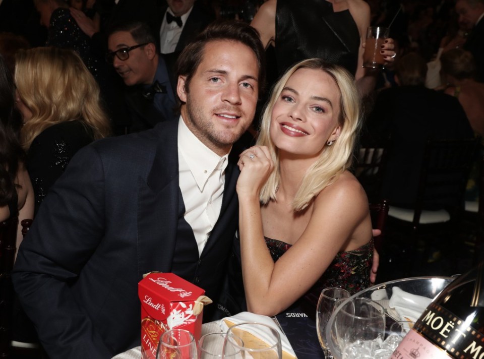  Tom and Margot met while working together in 2013