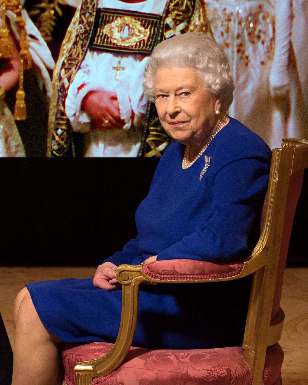 Her Majesty relives her 1953 Coronation for the programme