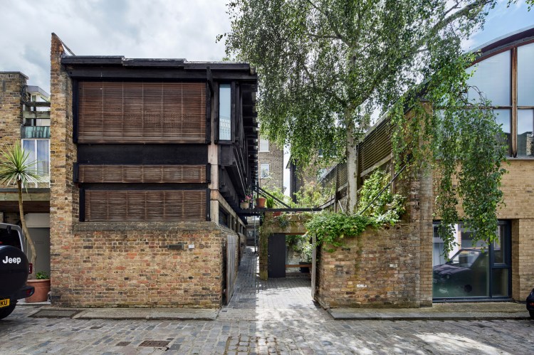 A pioneering mews house in north London is on sale for £1.3 million