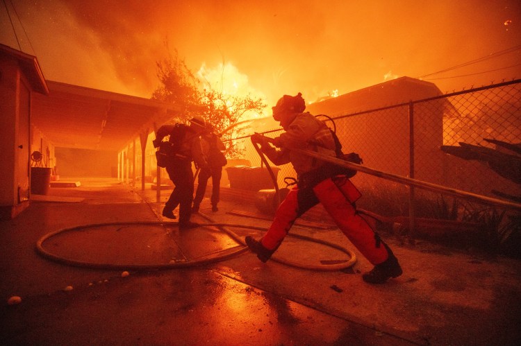 ‘I tried to fight the California fires. Now everything is gone’