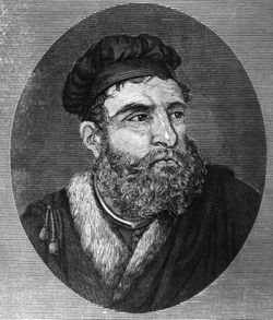 Engraving of Marco Polo