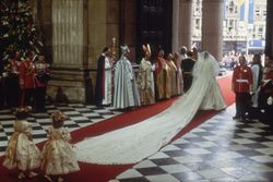 Charles and Diana at St Paul's Cathedral, London