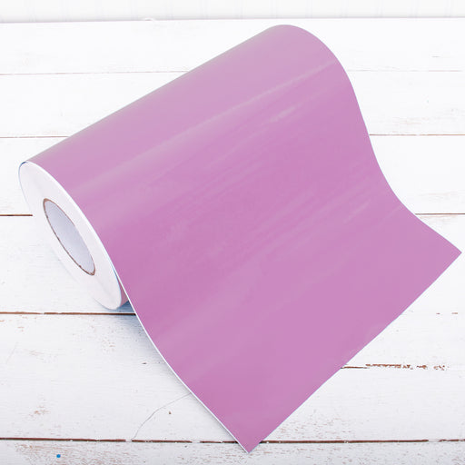 Permanent Vinyl Adhesive Soft Purple - 12" Wide Roll Cut By The Yard - Threadart.com