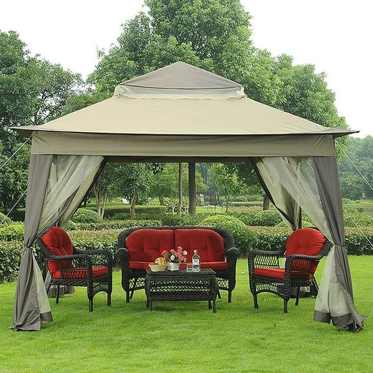 Portable Screened Gazebo