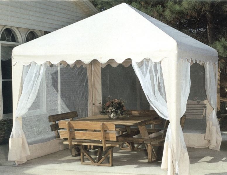 Gazebo Mosquito Netting 10X10