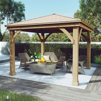 Wooden Costco Gazebo