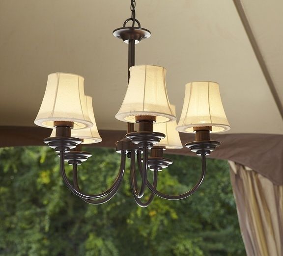 Garden Oasis Electric Chandelier For Gazebo | Patio Light Fixtures ... with regard to Outdoor Gazebo Chandelier