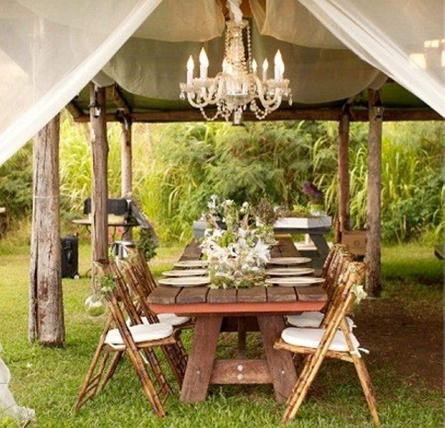 Outdoor Gazebo Chandelier