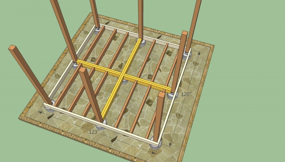 Wooden Gazebo Plans | Howtospecialist - How To Build, Stepstep ... pertaining to 12X12 Square Gazebo Plans