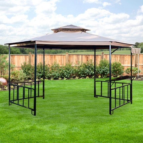 Replacement For Hexagon Gazebo - Riplock 350 Garden Winds with Hexagon Gazebos