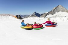 Gletscherflohpark am Gletscher