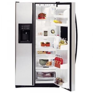 GE side by side refrigerator