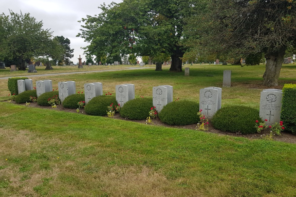 Commonwealth War Graves Mountain View Cemetery