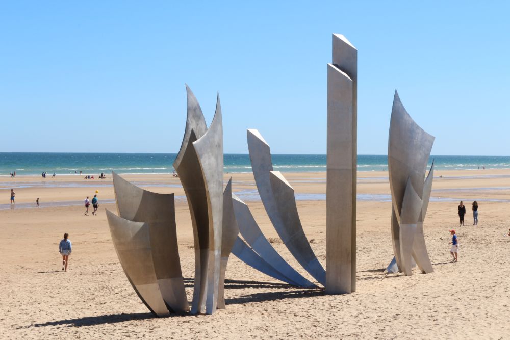 Monument Les Braves Omaha Beach