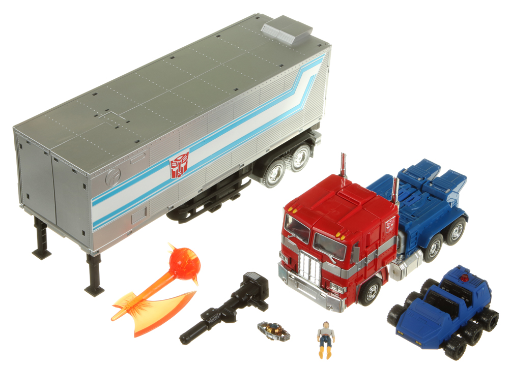 Transformers Masterpiece Optimus Prime Reissue With Vector Sigma USA ...