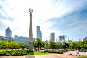 Morning View of Centennial Park, Atlanta