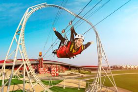 Ferrari World Abu Dhabi zip line