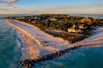 Boca Grande Lighthouse & Shoreline, Gasparilla Island,Florida