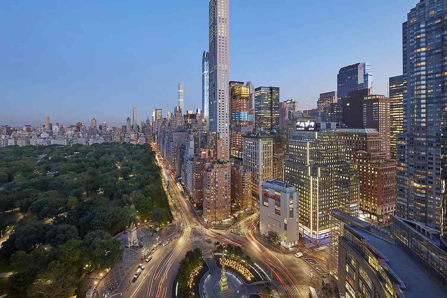 Mandarin Oriental New York Columbus Circle View