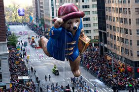 Paddington Bear float at Macy's Thanksgiving Day Parade