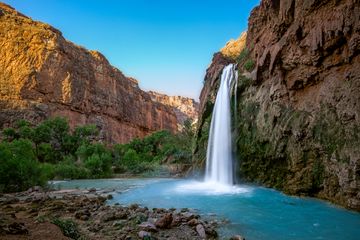 Havasu Falls before sunset