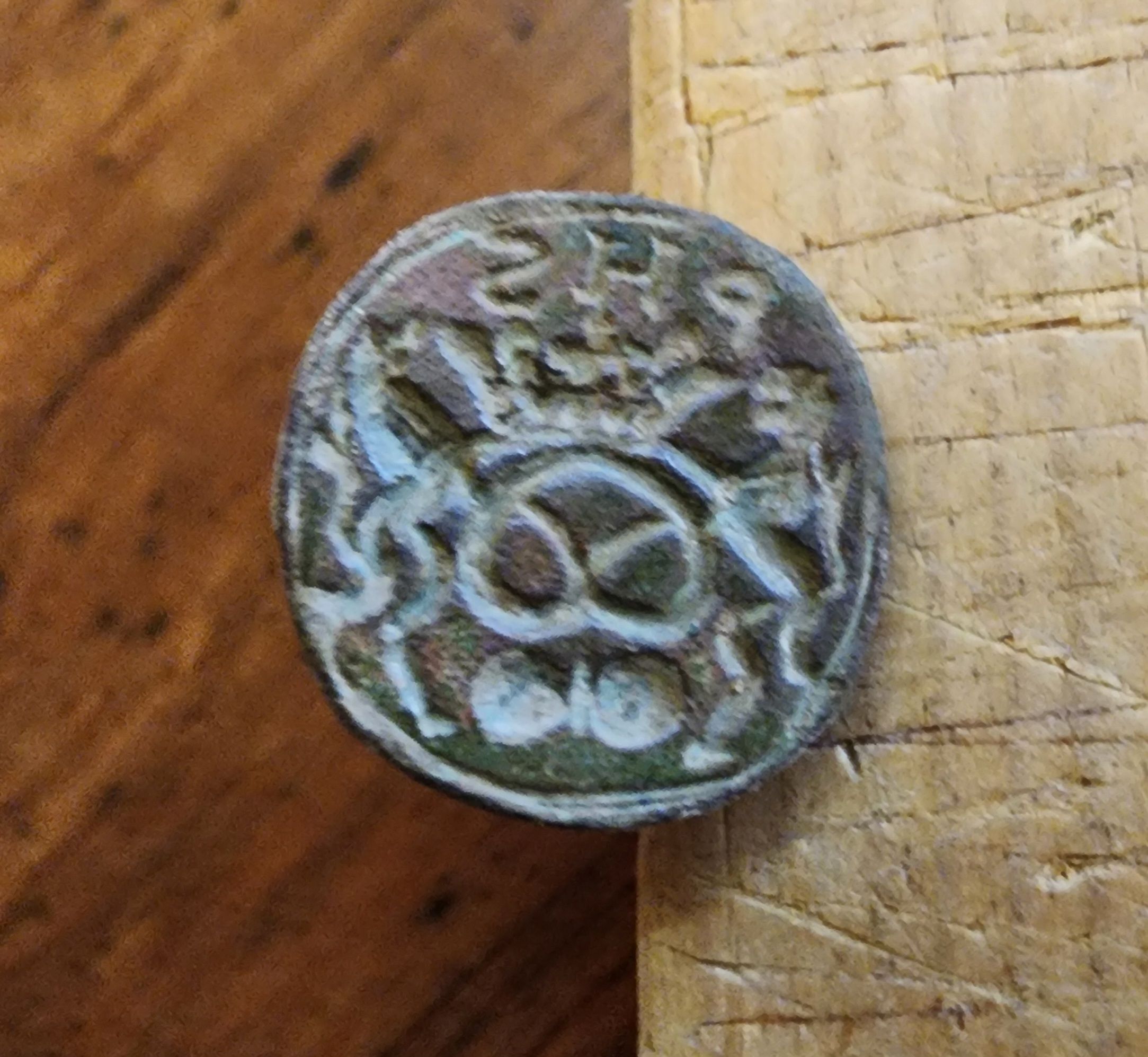First for me wax seal stamp! Updated with wax impression