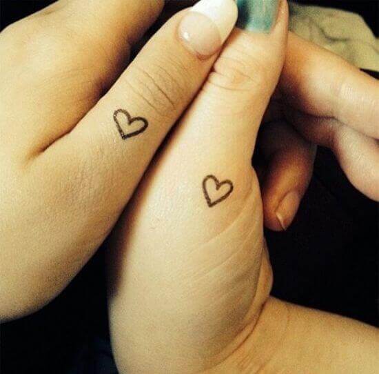 53 Adorable Small Heart Tattoos  Tattoo Glee