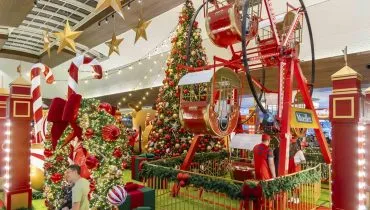 Shoppings de Curitiba ganham decoração de Natal! Veja as atrações já inauguradas