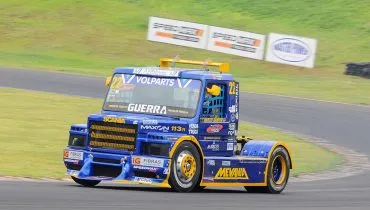 Márcio Rampon é tricampeão da categoria Fórmula Truck