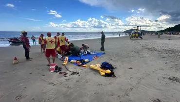 Homem morre na praia de Caiobá em mais um afogamento neste fim de semana