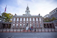 Independence Hall in Philadelphia, PA