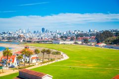 San Francisco skyline with Crissy Field, California, USA